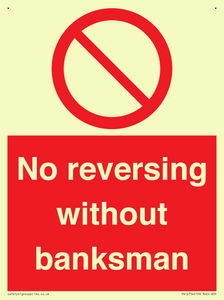 No reversing without banksman
